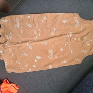 Baby boy one piece outfit.